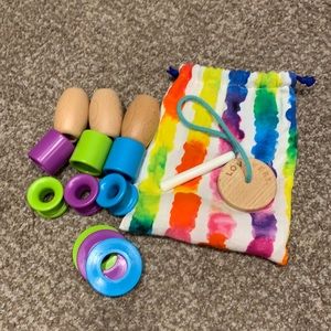 Lovevery lacing beads - Montessori toys for toddler